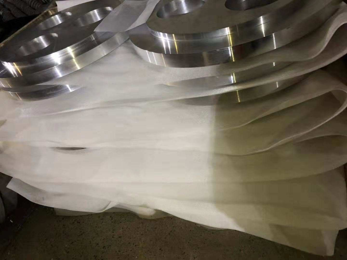 Forged Aluminium Flanges - Alloy 5083-h112 , Round Shape For Gas Insulated Switch Gear (Gis) Tanks