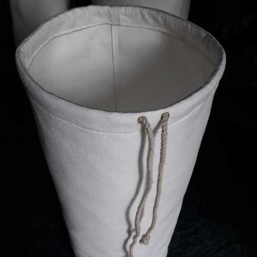 Air Filter Bag - Polyester, Custom Size, Non-Woven Filter, 160°C Working Temperature | Air Filtration & Dust Holding Applications