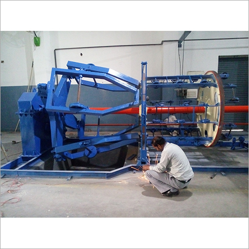 Core Laying Cum Armoring Machine - Metal, 220-440 Volt | High Efficiency, Lower Energy Consumption, Rust Proof Barrier, Clockwise Rotation