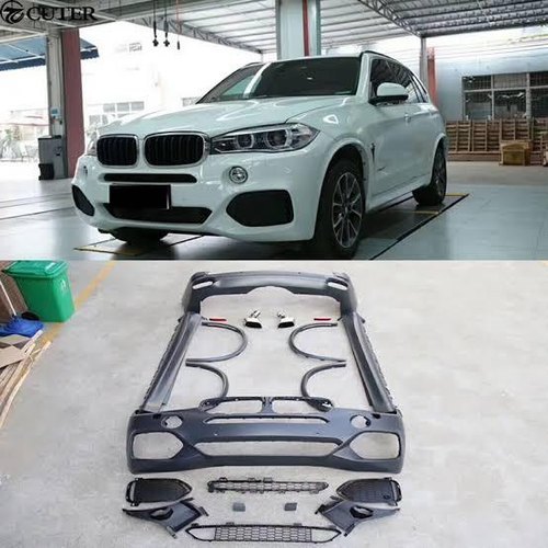 White & Black Bmw X5 Sport Body Kit