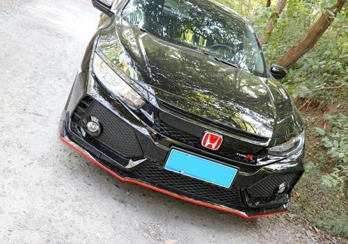 Black Abs Plastic Civic Body Kit