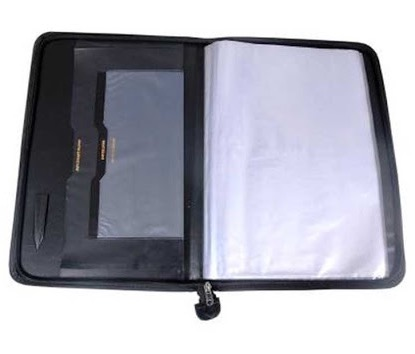 Portfolio File Folder - Pvc Lamina, 10.25x15 Inches | Durable & Premium Quality, Ideal For Documents, Certificates, Photos, & Accessories