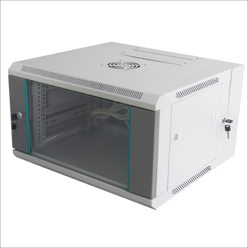 SS 6U Server Rack - Stainless Steel, Weatherproof Design, Compact Shape, Wall Mounted, Low Maintenance, High Strength, Networking WAN Type