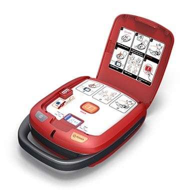 Aed Defibrillators Color Code: Red