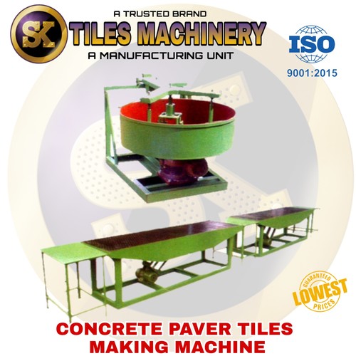Concrete Paver Tiles Making Machine