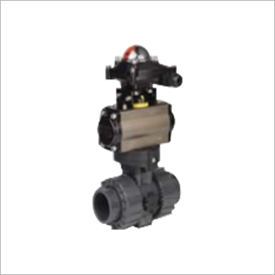 Upvc Pneumatic Actuated Ball Valve
