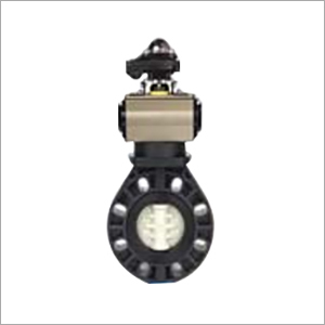 Pvc Pneumatic Actuated Butterfly Valve