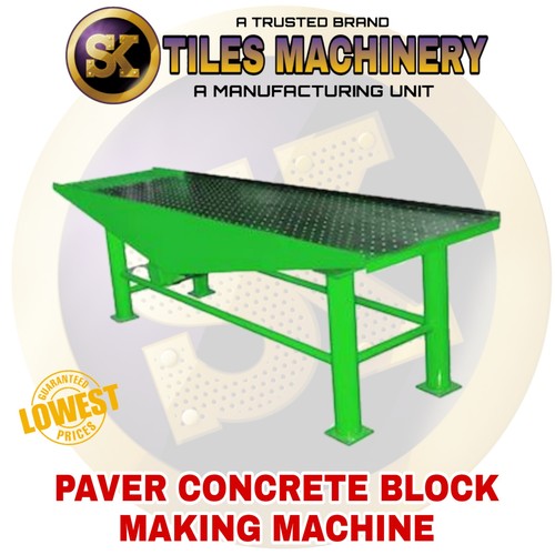 Semi-Automatic Parking Tiles Making Machine