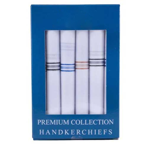 Handkerchief Packaging Box - Color: Blue