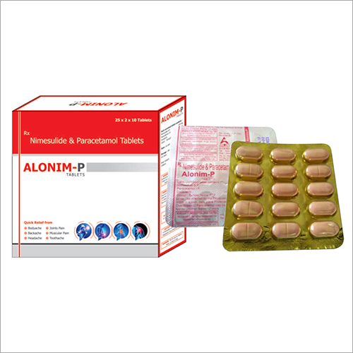 Nimesulide And Paracetamol Tablets General Medicines