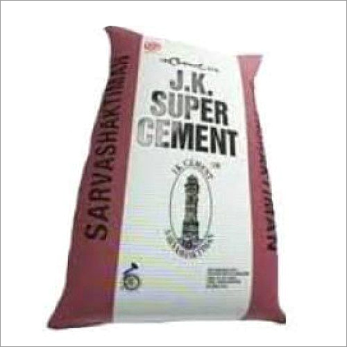 JK Super Cement - PPC Grade Powdered Element | Ultra Fine Grey Coarse Powder, High Strength, Rapid Settlement