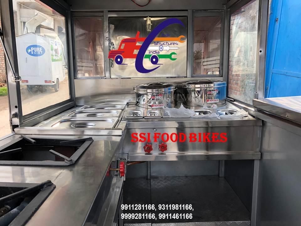 Mini Food Truck Gross Weight: 850 Kilograms