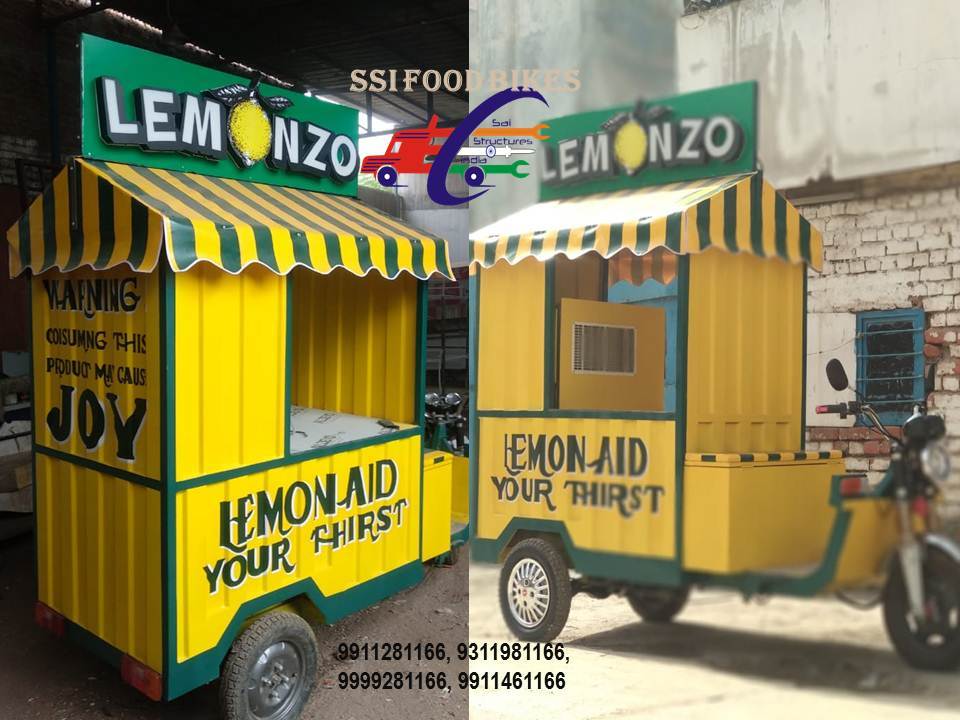 Soda Lemon Cart Gross Weight: 500 Kilograms