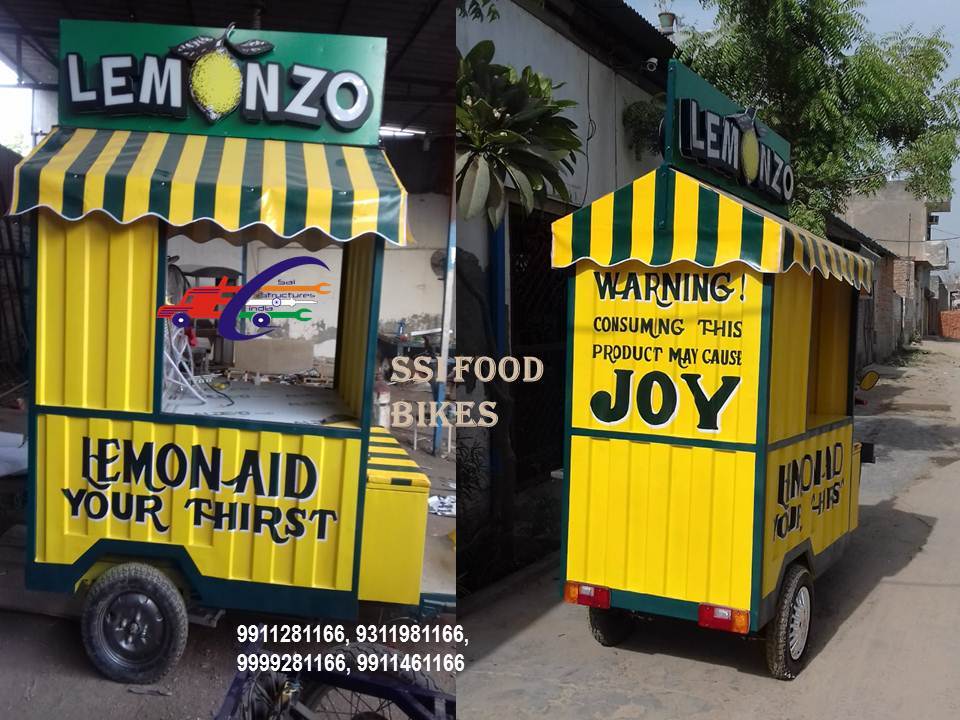 Soda Lemon Cart Gross Weight: 500 Kilograms