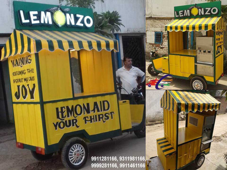 Soda Lemon Cart Gross Weight: 500 Kilograms