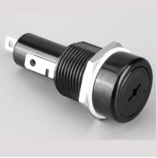 Thermosetting Glue Fuse Holder Panel Mount ,Panel Mount Fuse Holder Waterproof | Hinew-H3-41