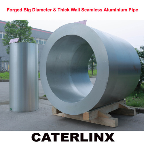 फोर्ज्ड बिग डायमीटर और थिक वॉल सीमलेस एल्युमिनियम पाइप