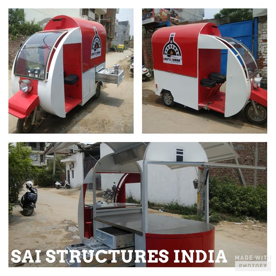 Pizza Cart Gross Weight: 450 Kilograms