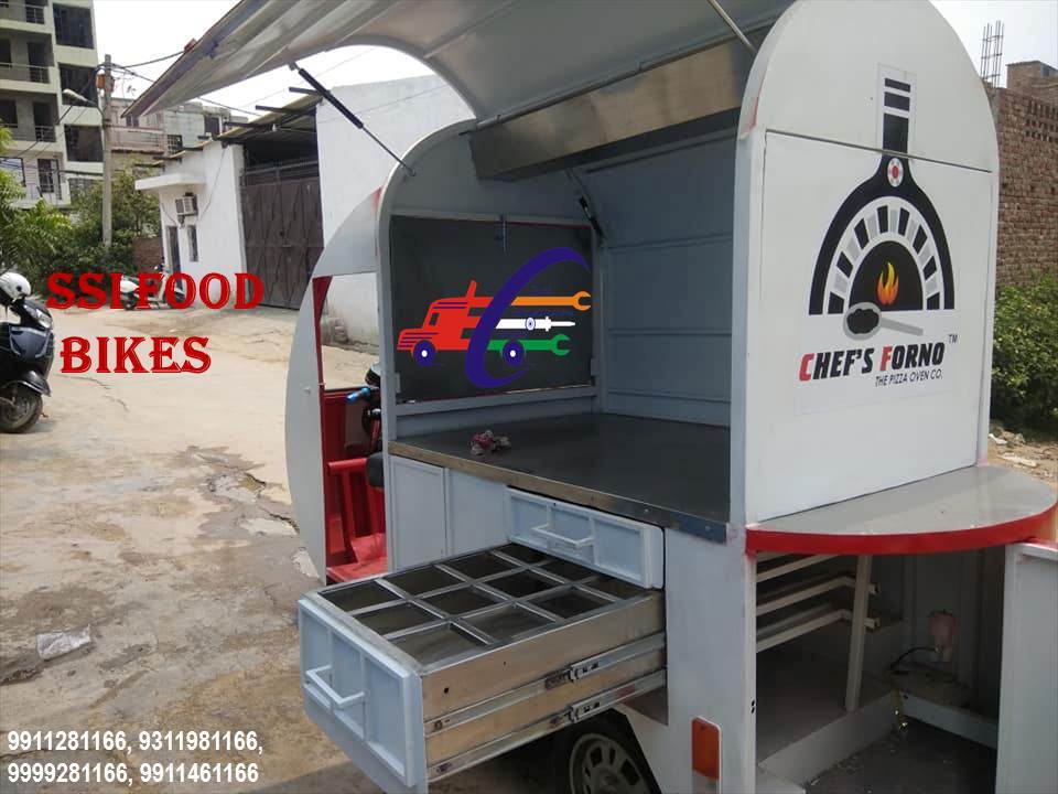 Pizza Cart Gross Weight: 450 Kilograms