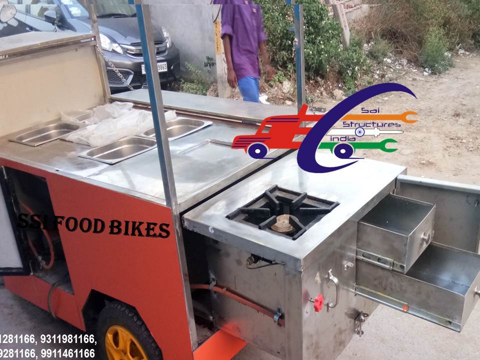 Street Vending Cart Gross Weight: 550 Kilograms