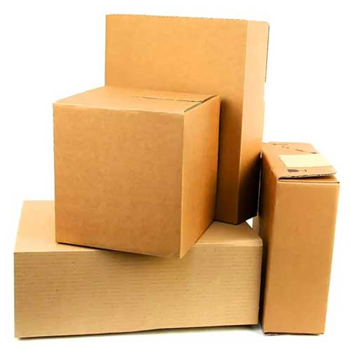 Customized Plain Carton Box - Color: Brown