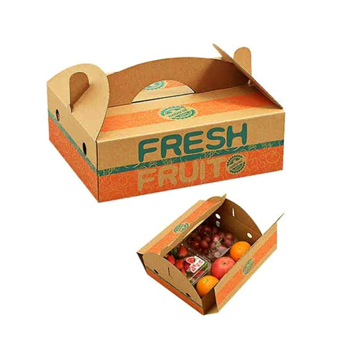 Fruit Valley Packaging Box - Material: Corrugated Board
