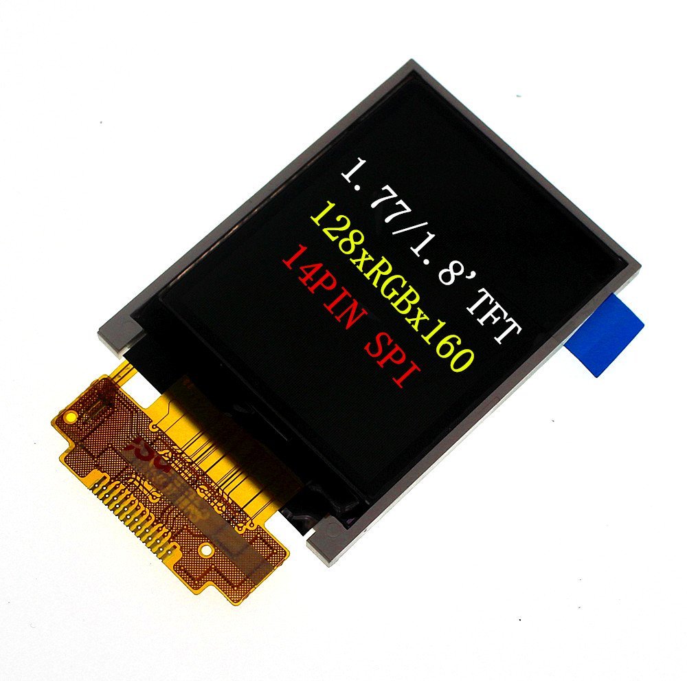1.77/1.8 Tft 128x160 Rgb 14pin