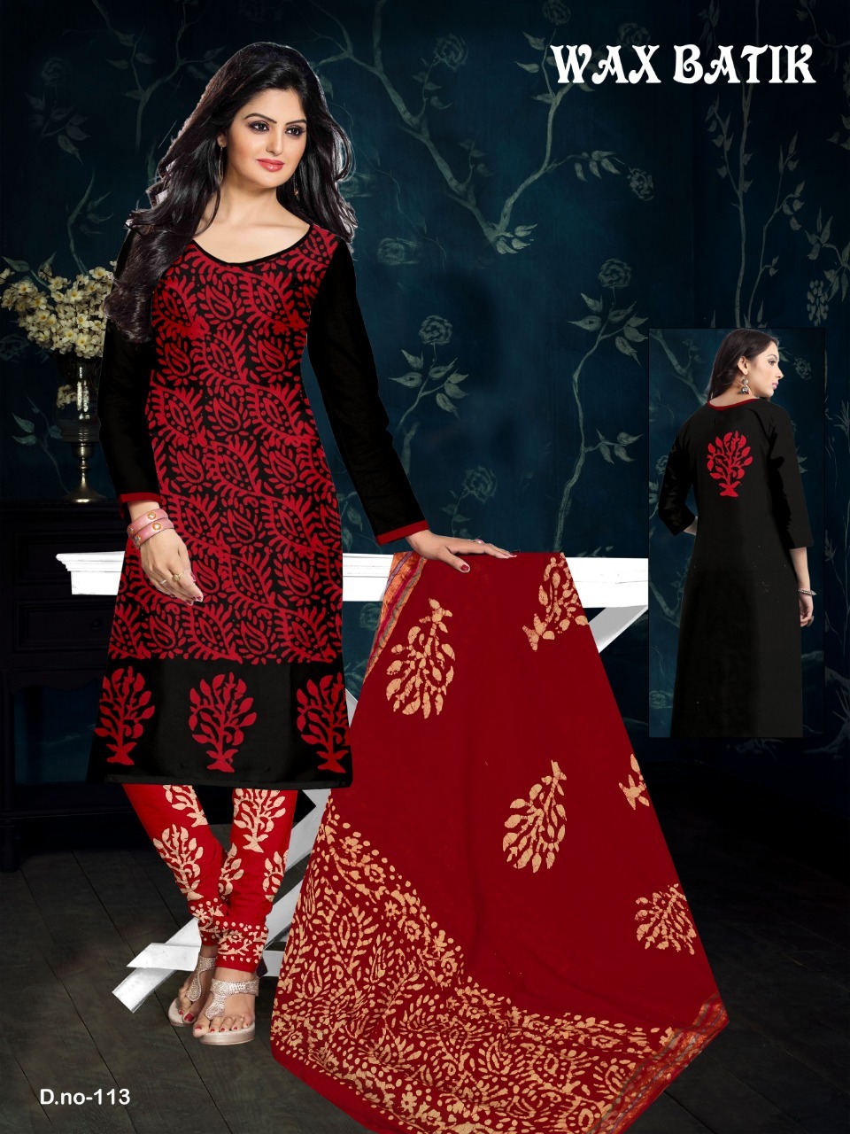 Wex Batix - Cotton Silk Fabric, Top 2.35 Mtr & Bottom 2 Mtr, All Colors | Washable, Custom Size, Seasonal Versatility For Rainy To Winter Wear