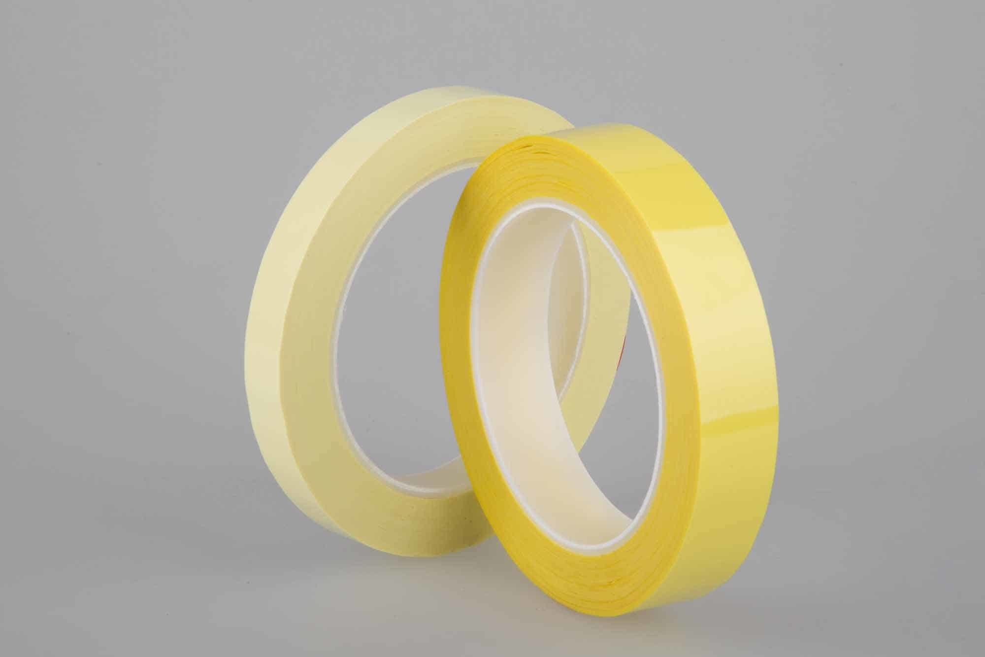 Polyester Tape - 60mic Thickness, Ivory And Light White Colors | Acrylic Adhesive, 130°c Temperature Withstand For Motor Insulation