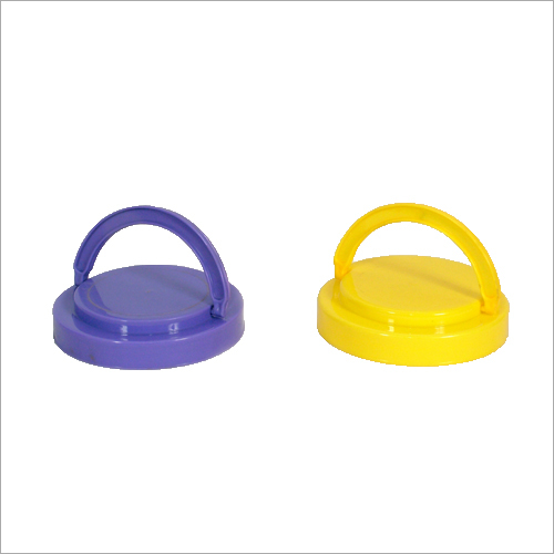 Multicolored Plastic Jar Cap - Durable Plastic, Various Sizes And Colors | Easy Open Handle Design For Grocery Storage