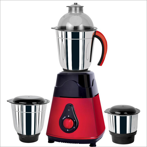 Electric Mixer Grinder - Metal, 3 Jars, 220 Volt Power | 1-year Warranty, Low Maintenance, Long Life, Ideal For Smooth Mixing And Juice Extraction