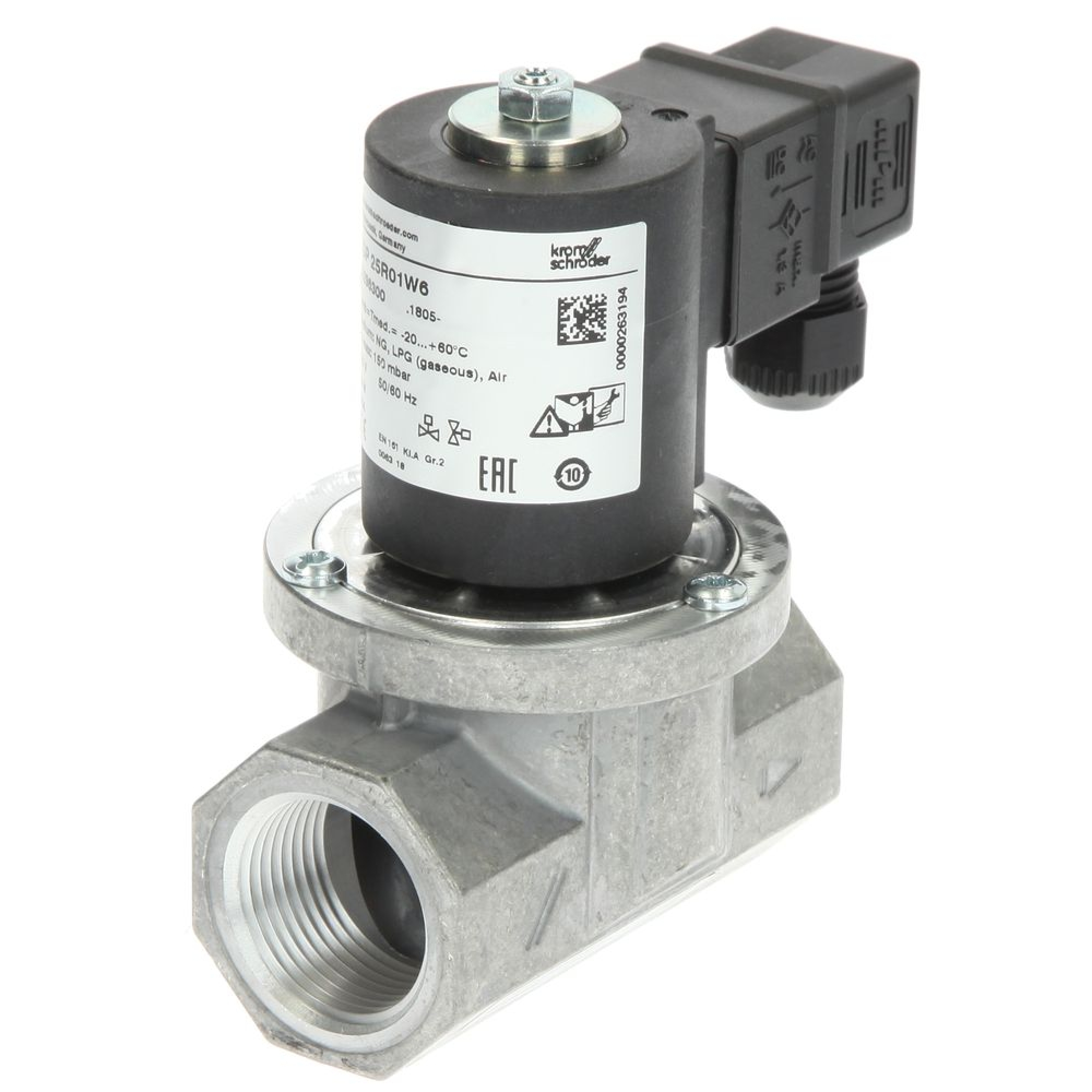 Metal Krom Schorder Gas Solenoid Valve