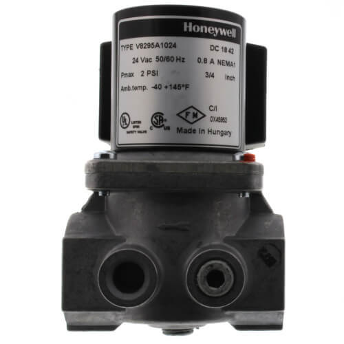 Honeywell Gas Solenoid Valve - Metal Construction For Industrial Use | Fire Tube Structure, Natural Circulation Type, Brand New Condition