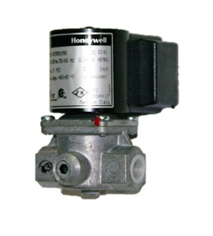 Honeywell Gas Solenoid Valve - Metal Construction For Industrial Use | Fire Tube Structure, Natural Circulation Type, Brand New Condition