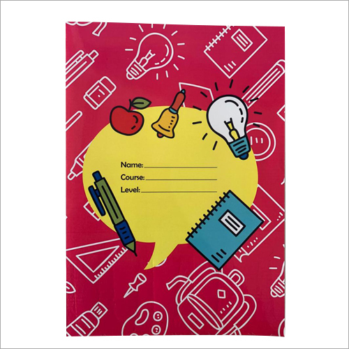 School Writing Notebook - High Quality Paper, Neat and Clean Writing | Designed for Young Learners, Custom Fonts and Covers