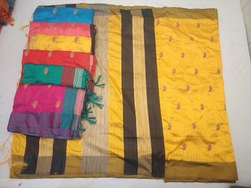 Linen Saree