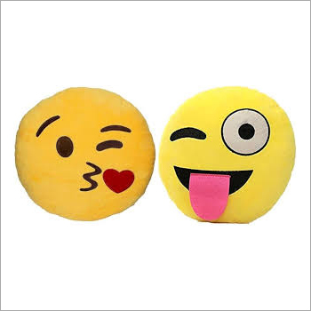 Multicolor Emoji Cushion