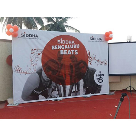 Flex, Vinayal Print - Vinyl, Variable Size, White | Portable Display, Digital Print, Matte Finish, Lightweight
