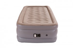 White Thicken Inflatable No Leakage Airbed Portable Air Mattress With Built-In Electric Pump,Durable,Easy To Store And Install,190X99X46Cm,Air Mattress Twin Size