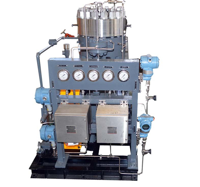 Oil-free 40 Mpa 99.99%-99.9999% Oil Free Purity Hydrogen Gas Compressor