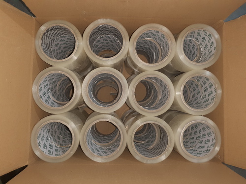 Bopp Tape - BOPP Material, Transparent Color | Single Sided Acrylic Adhesive Packing Tapes