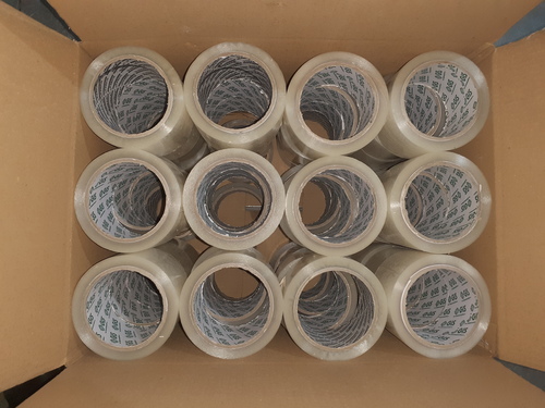 Bopp Tape - Acrylic Adhesive, Transparent | Single-Sided, Durable and Versatile Packaging Solution