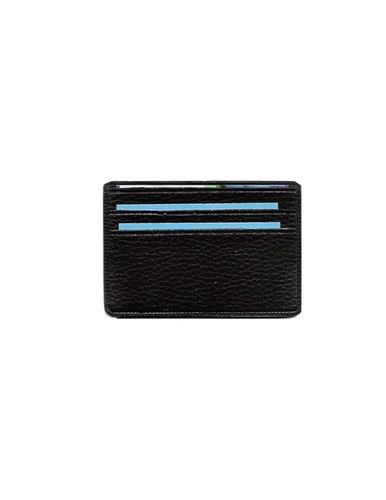 Leather Card Cover - Foam Material, 3.90 x 2.60 Inches, Soft Brown Color - 3 Pockets for Organizing Credit, Debit, and ID Cards