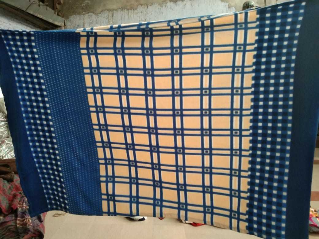 Polar Fleece Blanket - Lightweight Polyester, Single Bed 60x90", Double Bed 90x92", Multiple Plain & Printed Colors | Soft, Warm, Ideal For Home, Travel & Institutional Use