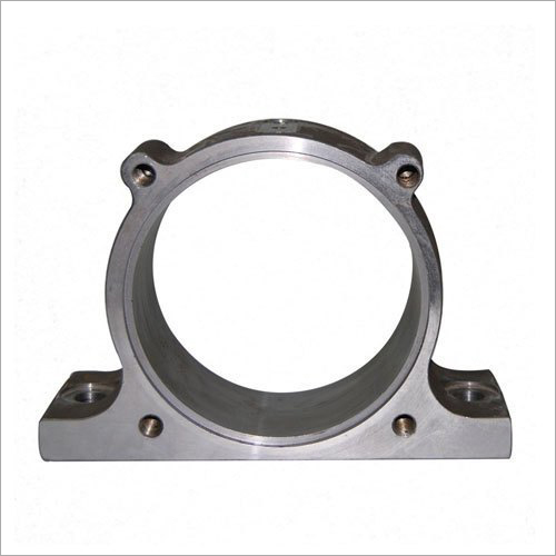 Bearing Bracket Casting - Cast Iron & Steel, Customized Size with Elongated Bolt Holes for Easy Adjustment