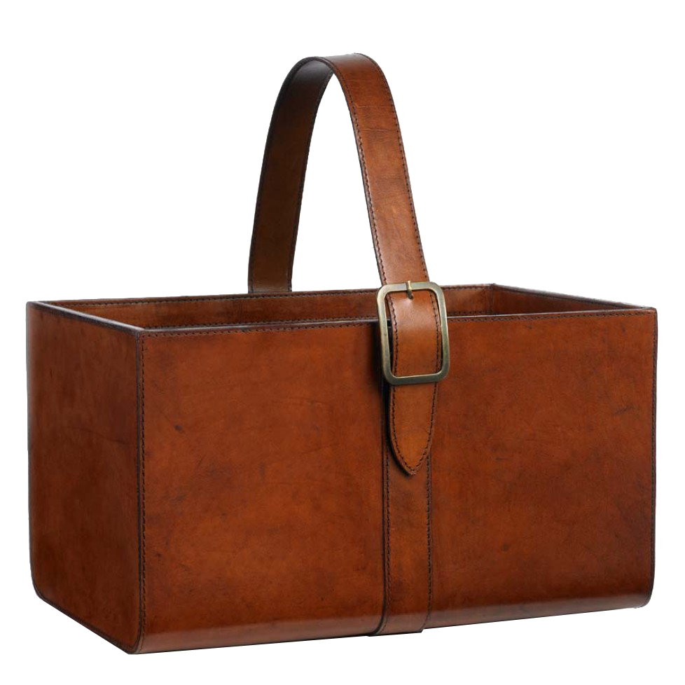 Any Leather Basket