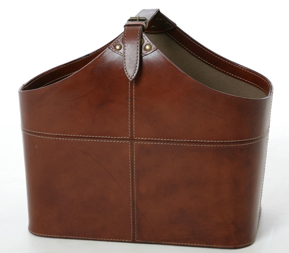 Any Leather Basket