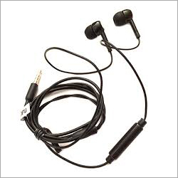 Mobile Wired Earphone - Black Color | Easy Connectivity for Laptops, Phones, Tablets, and Computers