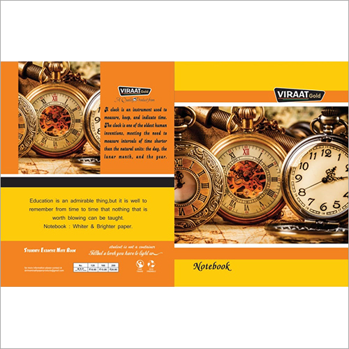 Student Notebook - Eco-Friendly Paper, Rectangular Shape | Ideal for Educational Purpose