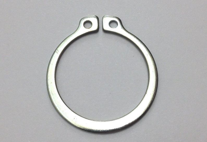 External Circlip Din 471 - Stainless Steel, Available In Various Sizes, Black Color, C Type Shape | Axially Fitted For Industrial Use